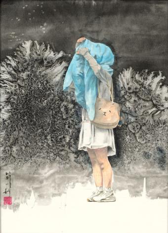 簡川特  雨季-2_水墨90x65.5cm2026