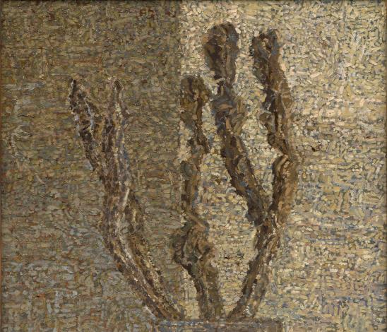 李建勲  他們的仙人掌_1 _油畫、無酸畫紙41x47.5cm2025