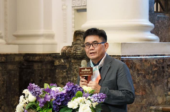 臺博館長陳登欽指出，謝碧蓮女士在捐贈前即完研究整理，是捐贈案例中相當罕見且難得的模式。