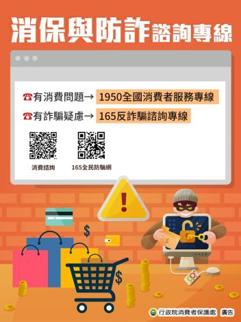 5.消保與防詐諮詢專線