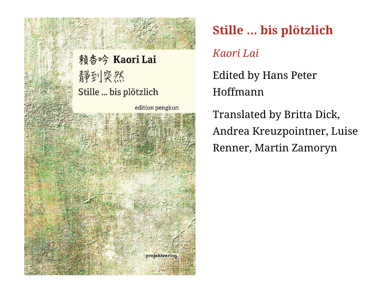 Stille ... bis plötzlich 