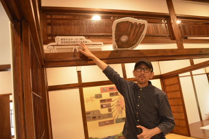 Hong Kong writer Albert Tam often chatted with TLB visitors about history during his residency