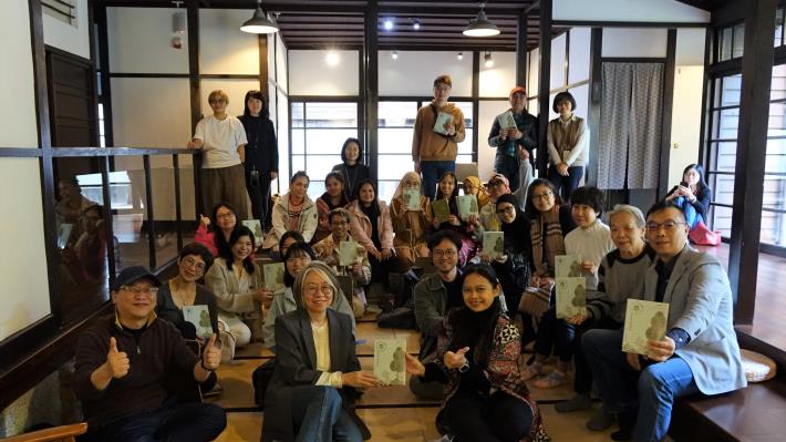 The book launch took place at Taiwan Literature Base