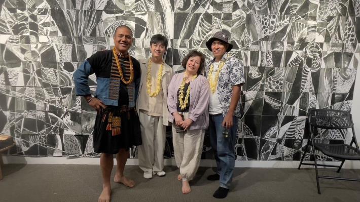 Bunun author Salizan Tikisvilainan attended the Festival of Pacific Arts, held this year in Hawai’i.