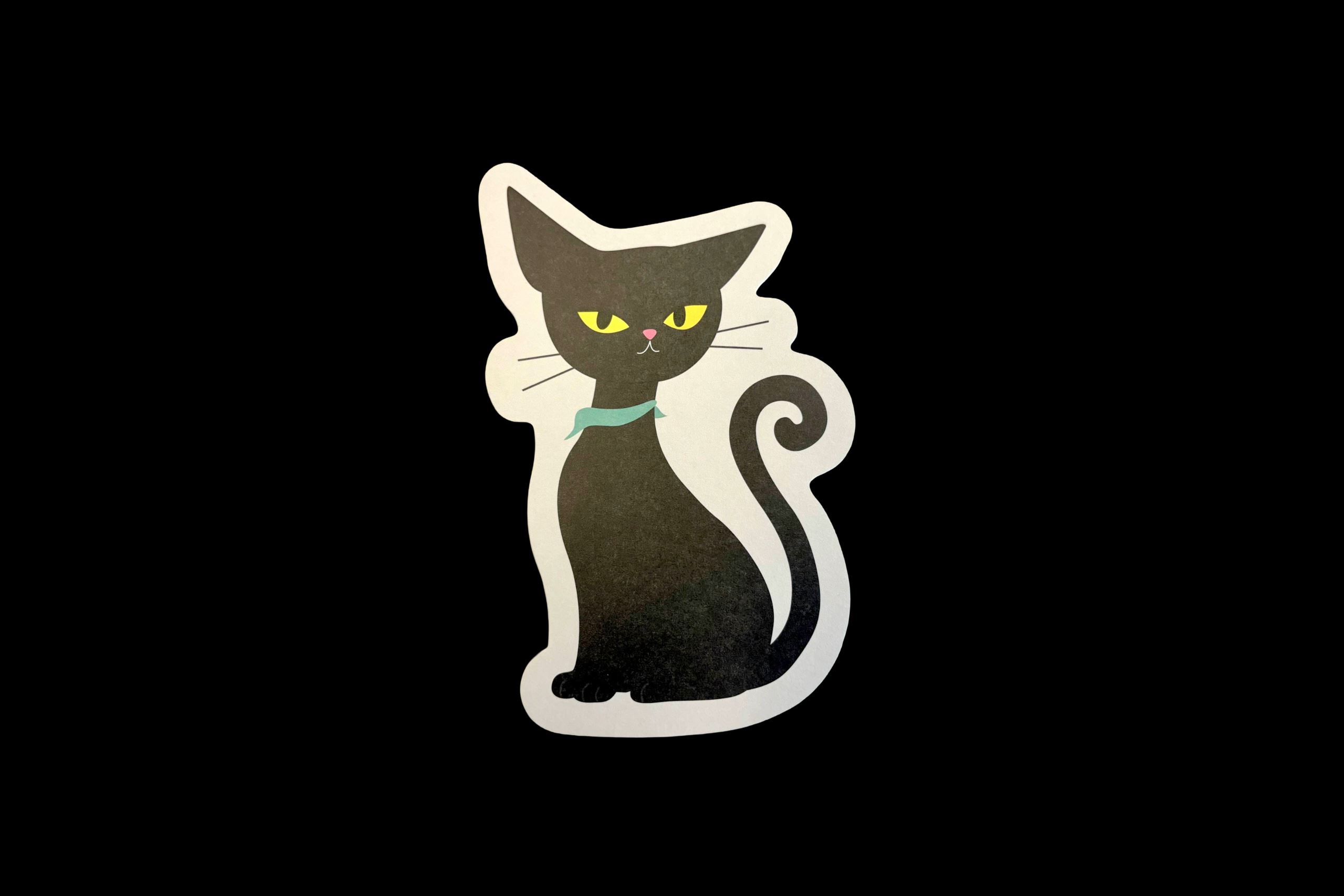 烏貓姐-造型明信片