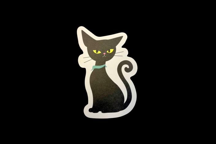 烏貓姐-造型明信片