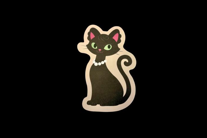 烏貓妹-造型明信片