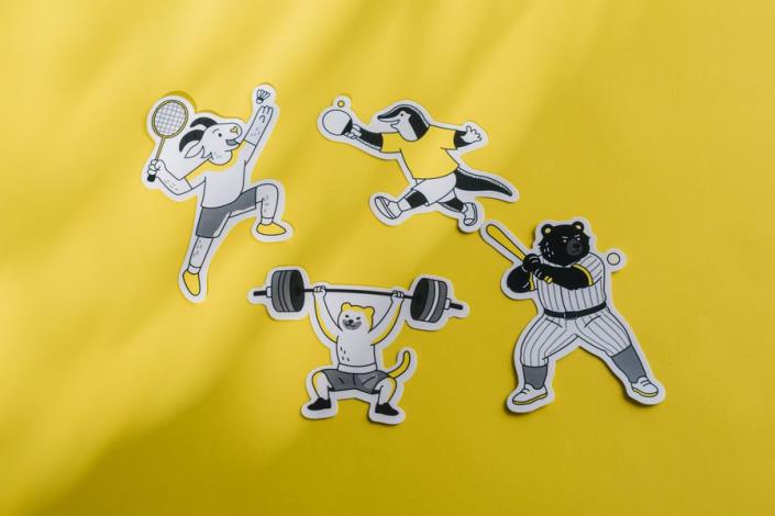 臺灣動力島－貼紙包（陸）