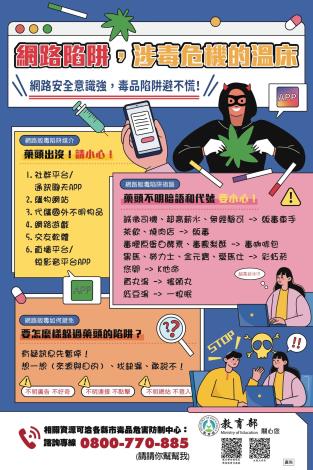 9網路陷阱，涉毒危機的溫床