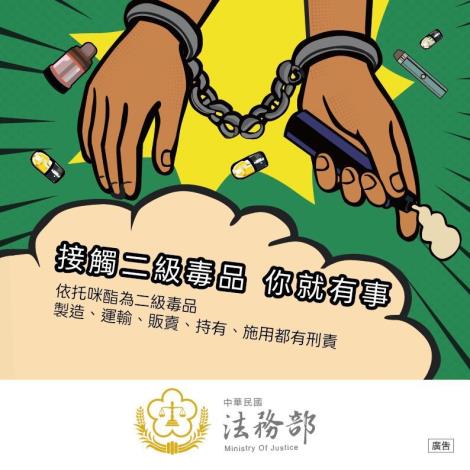 11.接觸二級毒品，你就有事
