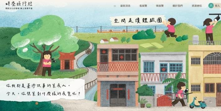 時空旅行社 國家文化記憶庫線上策展平臺