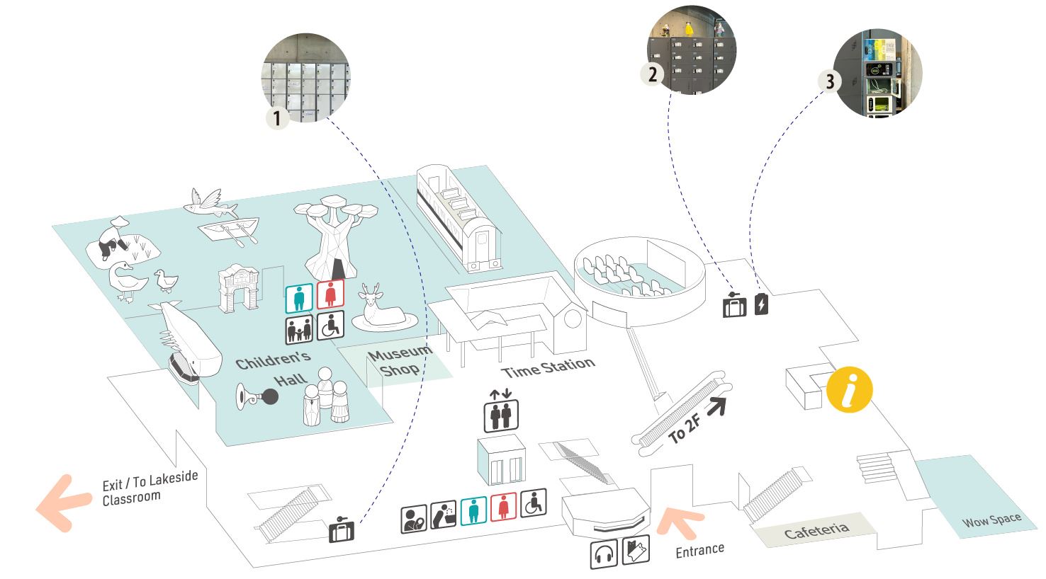 Visitor Amenities Map