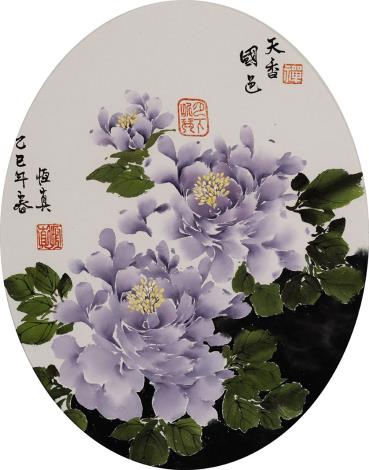 楊麗真-天香國色31x38cm2025紙本-RGB-72dpi