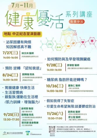 111年健康優活系列講座