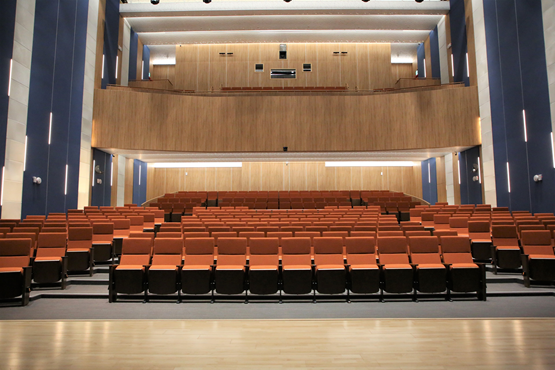 Downstairs seats