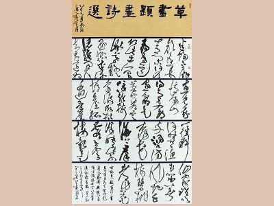 書法類中山獎_簡宏名_草書題畫詩選_179_x_103.5_cm_宣紙、墨_2025
