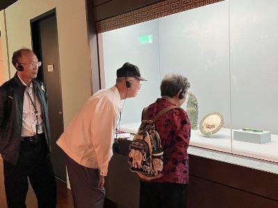 臺灣孫學研究學者參觀故宮敬天格物 院藏玉器精華展