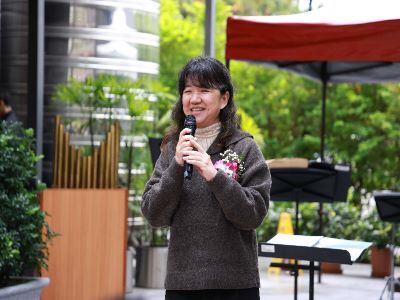 文化部政務次長李靜慧致詞