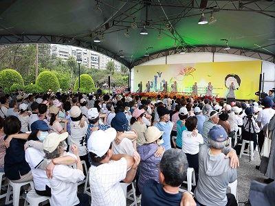 法鼓山法師以禪法靜心體驗獻給大眾最好的母親節禮物