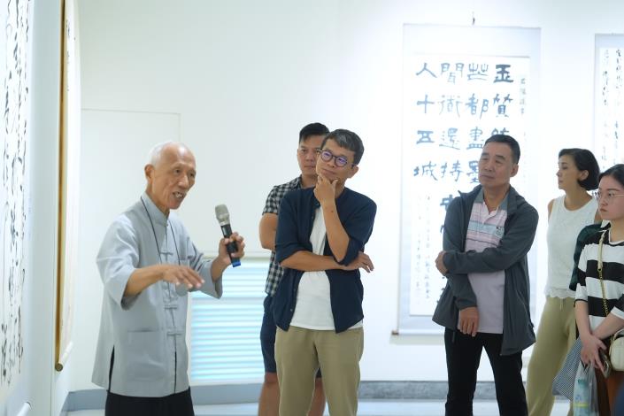3.評審團代表杜忠誥教授現場導覽