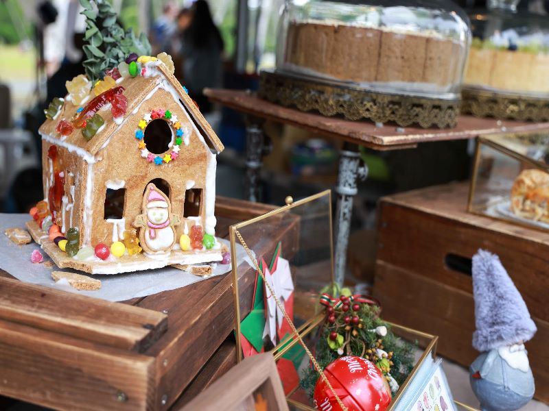 「聖誕之森」文創市集包含風格手作、木作、紙品插畫、小飲小食等特色品牌
