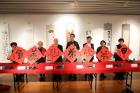  博愛藝廊及1樓文化藝廊展出「2024年臺北市國際書法展暨迎春揮毫大會」