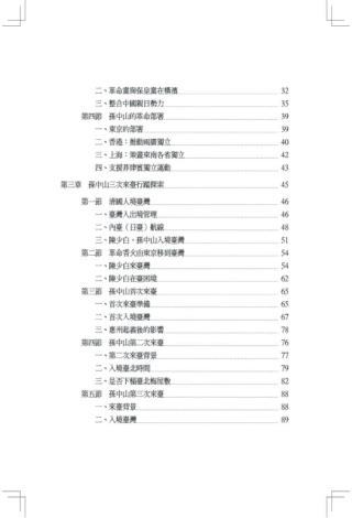 孫中山與臺灣-目錄2