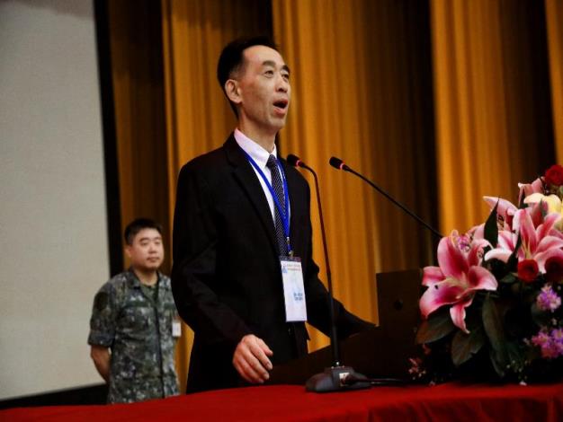 Director-general Wang gave a speech