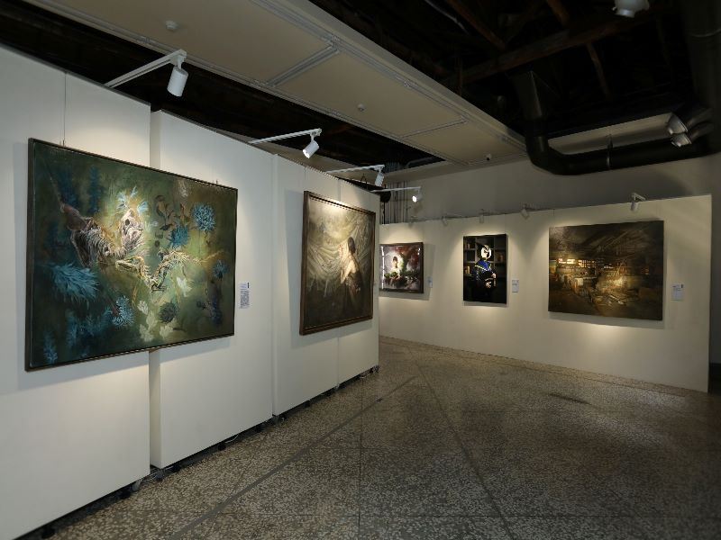 A view of the Yihai Gallery (Exhibition Space).