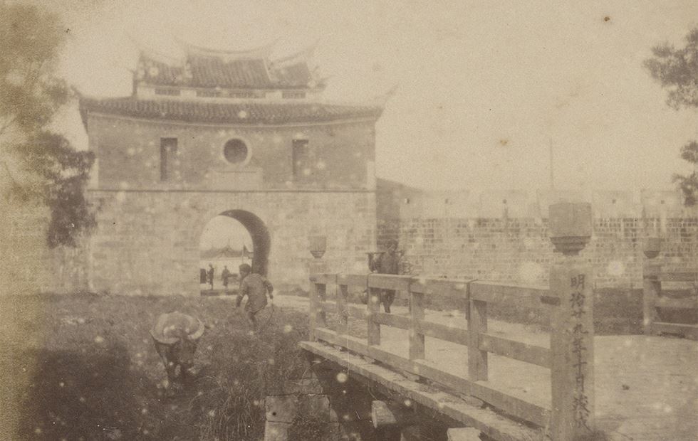 19世紀末的臺北城內城外