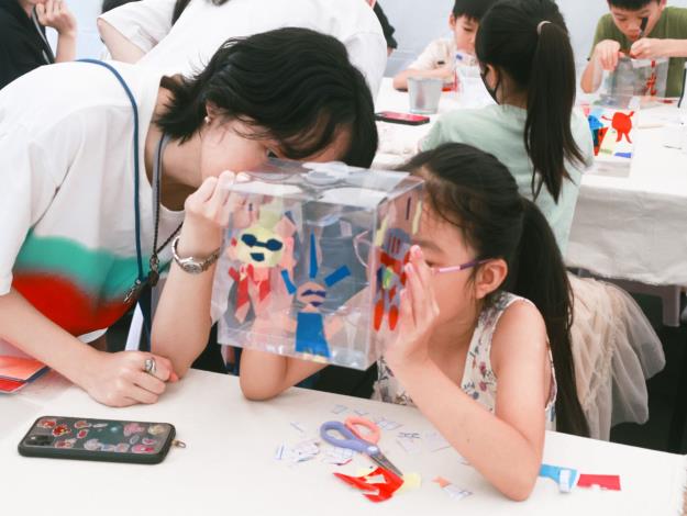 引導孩子觀察與實作作品