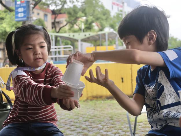 水的接龍學習精準控制水的流動性