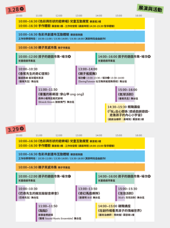 活動流程表