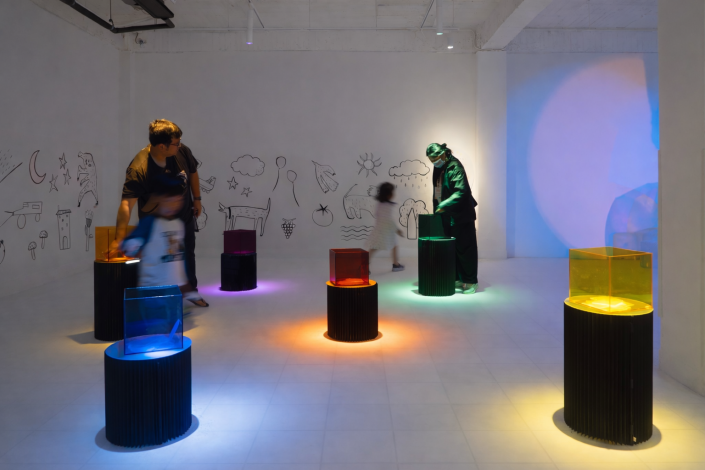 消失的顏色展區