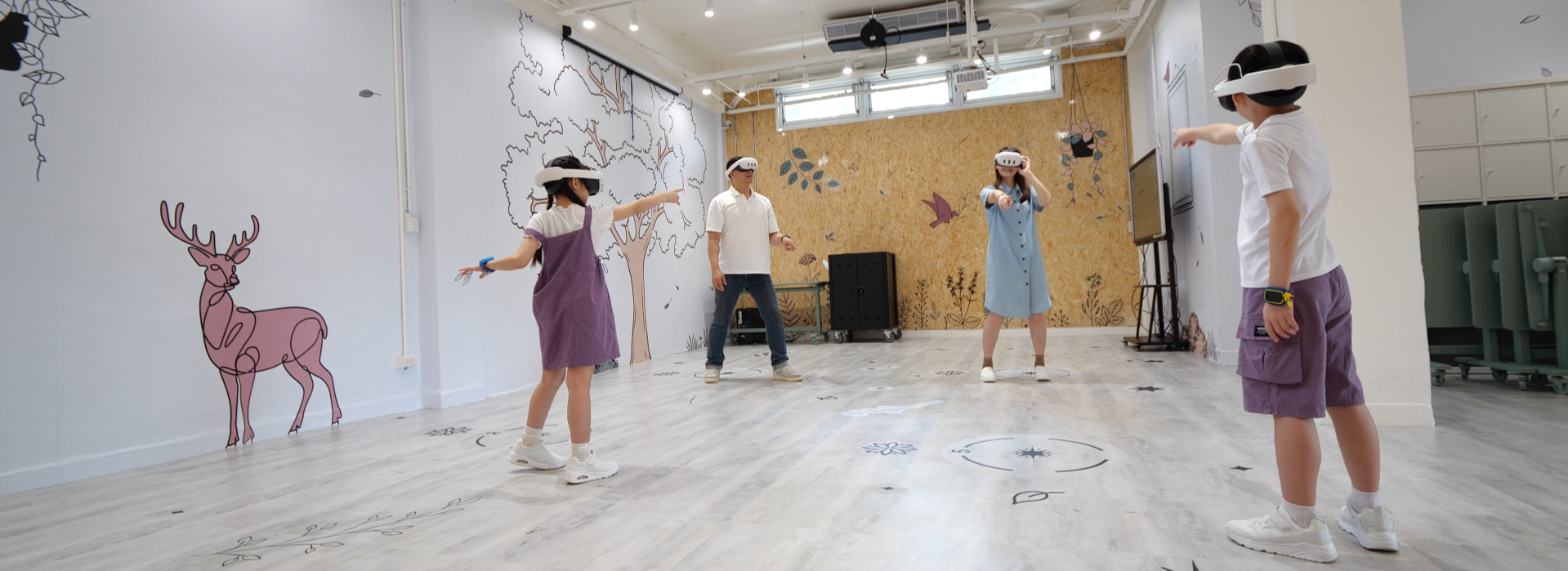 沉浸式VR互動遊戲來囉！歡迎親子來願景館體驗—8月場次開放預約