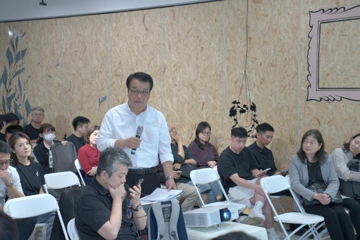 與會民眾發言提問