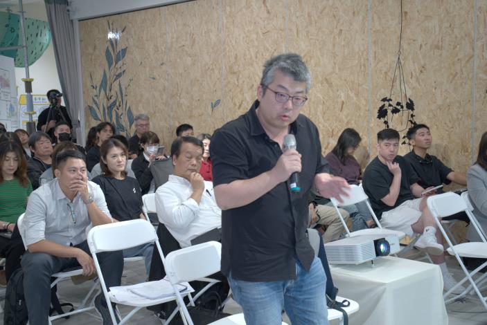 與會民眾發言提問