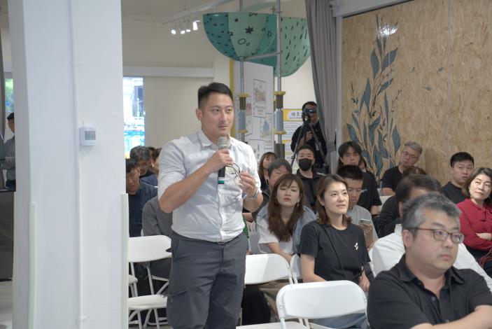 與會民眾發言提問