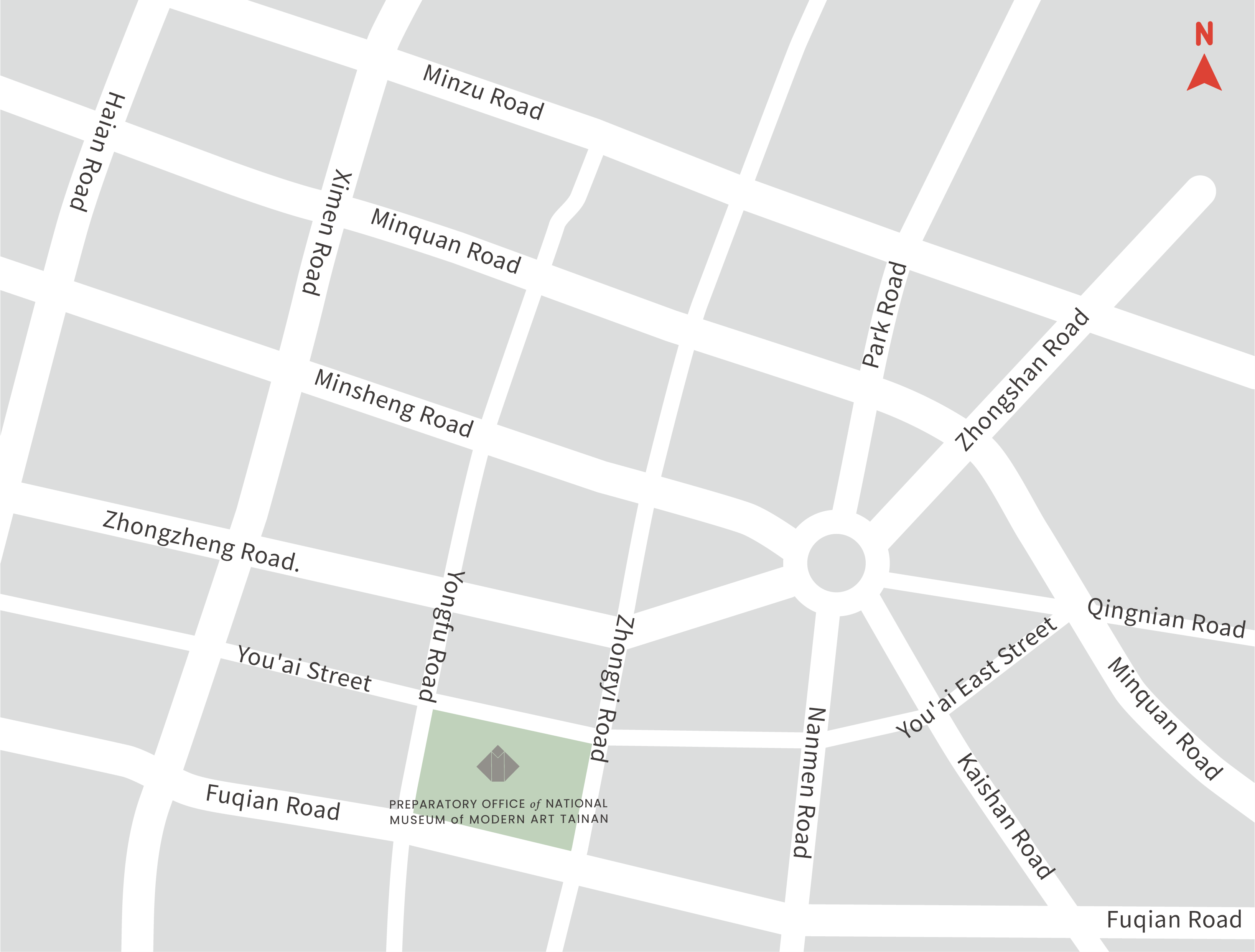 Nearby Attractions map