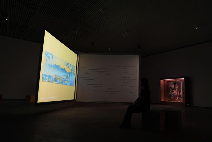 C展廳色彩Color-導演林郁盛-未完成的畫像。