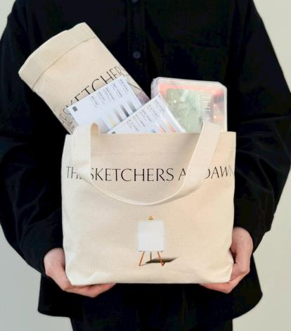 The Sketchers at Dawn — Canvas Tote