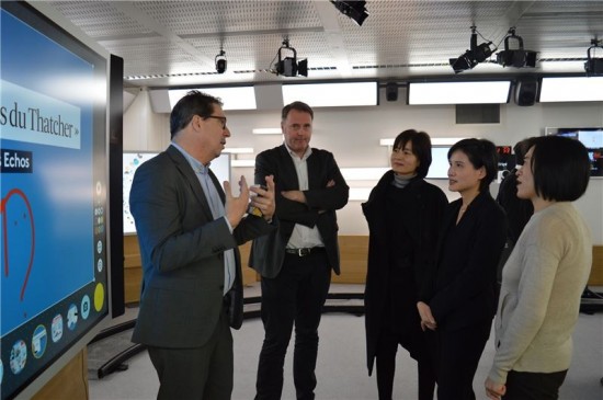 Minister seeks partnership with France Televisions