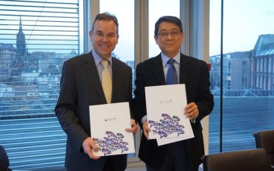 U. OF EDINBURGH RENEWS COMMITMENT