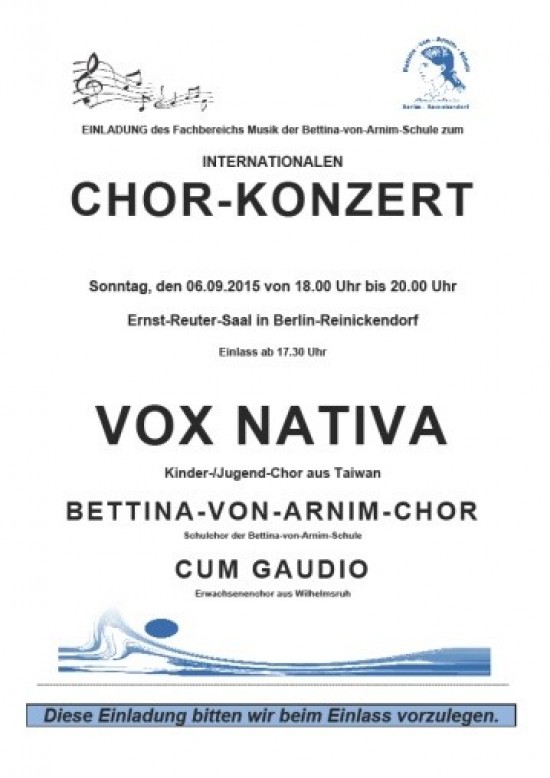 Aboriginal choir in Berlin