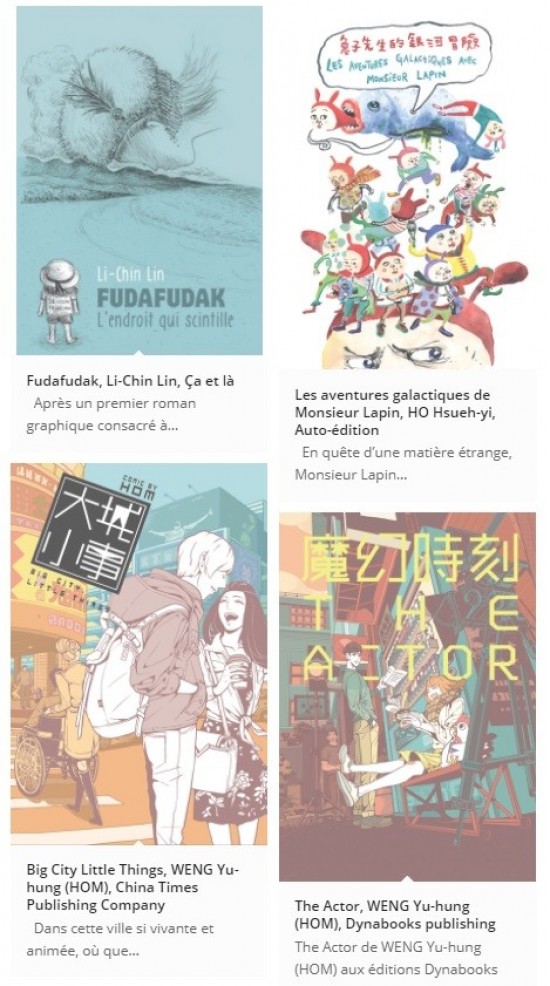 Taiwan comics at Salon SoBD, Paris