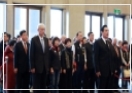 馬英九總統率領黨員向國父銅像致敬