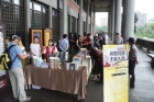The book sharing activity “Celebrating with the Hall by Reading Books” was held in the west corridor of the Hall, where a total of 936 books, including publications, journals, and magazines regarding Sunology and art were given away.
