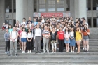 Secretary-General of Sun Yat-sen Foundation Zhong De-chang led the Guangdong Outstanding Youth Taiwan Visiting Group to visit the Hall