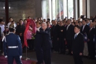 KMT Chairman, Wu Dun-yi led a group of 350 party delegates to pay a floral tribute to Dr. Sun Yat-sen’s statue on the 152nd anniversary of Dr. Sun Yat-sen’s birthday.