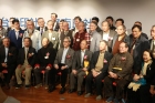 "Taiwan Seal Society, Zhongnan Seal Art Association, Cross-Strait Seal Art Joint Exhibition” took place at Bo-ai Art Gallery. Distinguished guests who attended the opening ceremony included the former Director-general of the Bureau of Cultural Heritage, Ministry of Culture, Mr. Wang Shou-lai. Duration: 12/14-12/24.